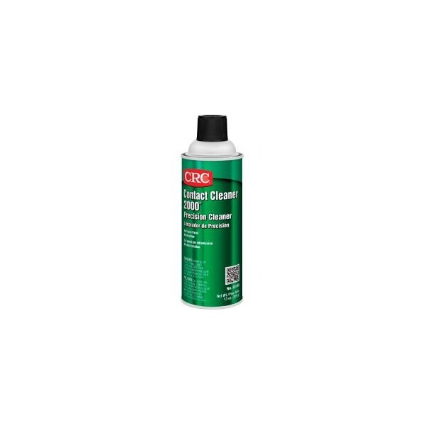 Crc CRC Contact Cleaner 2000® Precision Cleaner, 13 Wt Oz, Aerosol, HFC, Clear Colorless Pkg